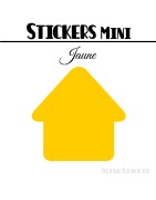 72 Maisons 2,4 cm - Stickers mini gommettes