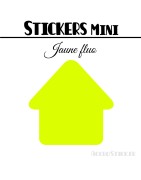 72 Maisons 2,4 cm - Stickers mini gommettes