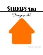 72 Maisons 2,4 cm - Stickers mini gommettes