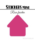 72 Maisons 2,4 cm - Stickers mini gommettes