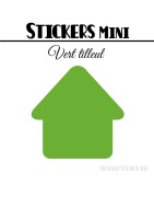 72 Maisons 2,4 cm - Stickers mini gommettes