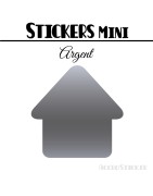 72 Maisons 2,4 cm - Stickers mini gommettes