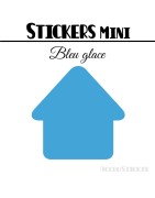 72 Maisons 2,4 cm - Stickers mini gommettes