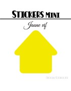 72 Maisons 2,4 cm - Stickers mini gommettes