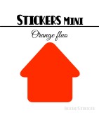 72 Maisons 2,4 cm - Stickers mini gommettes
