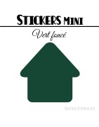 72 Maisons 2,4 cm - Stickers mini gommettes
