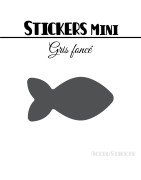 288 Poissons 1,6 cm - Stickers mini gommettes