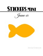 288 Poissons 1,6 cm - Stickers mini gommettes