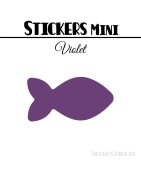 288 Poissons 1,6 cm - Stickers mini gommettes