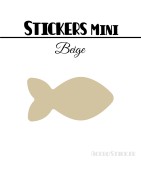 96 Poissons 3 cm - Stickers mini gommettes