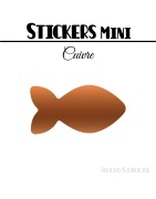 96 Poissons 3 cm - Stickers mini gommettes