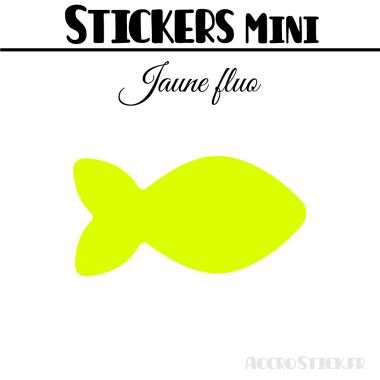 96 Poissons 3 cm - Stickers mini gommettes