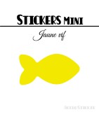 96 Poissons 3 cm - Stickers mini gommettes