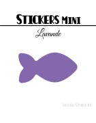 96 Poissons 3 cm - Stickers mini gommettes