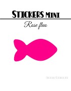 96 Poissons 3 cm - Stickers mini gommettes