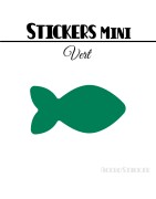 96 Poissons 3 cm - Stickers mini gommettes