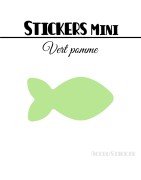 96 Poissons 3 cm - Stickers mini gommettes