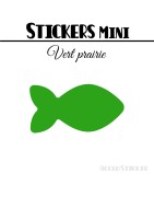 96 Poissons 3 cm - Stickers mini gommettes