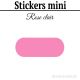 600 Etiquettes 1,2 cm - Stickers mini gommettes