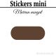 384 Etiquettes 1,6 cm - Stickers mini gommettes