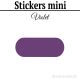 384 Etiquettes 1,6 cm - Stickers mini gommettes