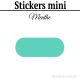 264 Etiquettes 1,8 cm - Stickers mini gommettes