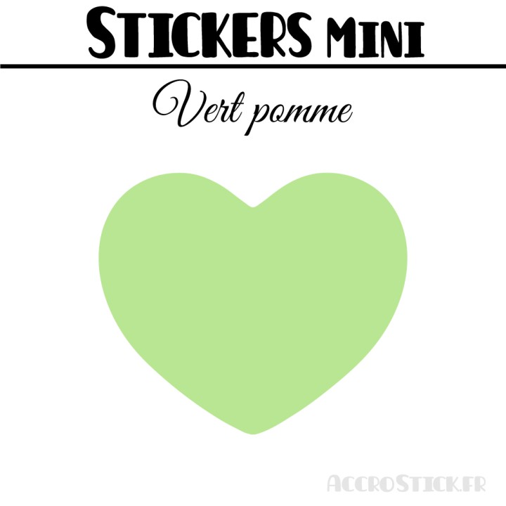 256 Coeurs 1,4 cm - Stickers mini gommettes