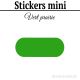 240 Etiquettes 2 cm - Stickers mini gommettes