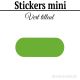 240 Etiquettes 2 cm - Stickers mini gommettes