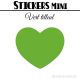 256 Coeurs 1,4 cm - Stickers mini gommettes