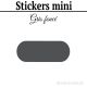 160 Etiquettes 2,4 cm - Stickers mini gommettes