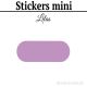 160 Etiquettes 2,4 cm - Stickers mini gommettes