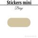 112 Etiquettes 3 cm - Stickers mini gommettes