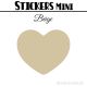 200 Coeurs 1,6 cm - Stickers mini gommettes