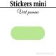 112 Etiquettes 3 cm - Stickers mini gommettes
