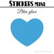 200 Coeurs 1,6 cm - Stickers mini gommettes