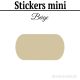 192 Etiquettes 2 cm - Stickers mini gommettes