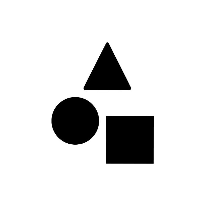 Gommettes geométriques